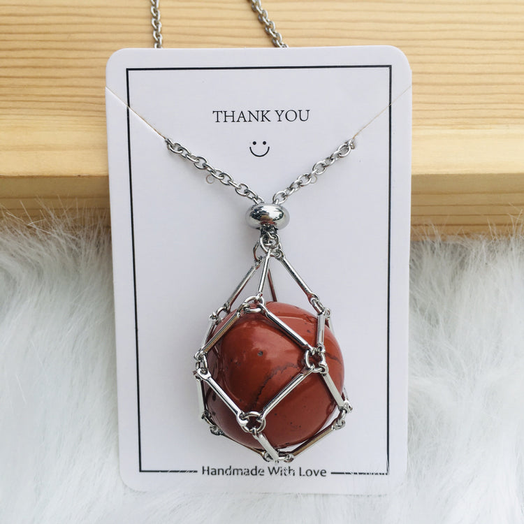 Natural Energy Crystal Pendant - Serenity Spaces