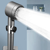 The Third Gear Adjustable Strong Supercharged Shower Head Household Bath Shower Hose Shower Head - Serenity Spaces