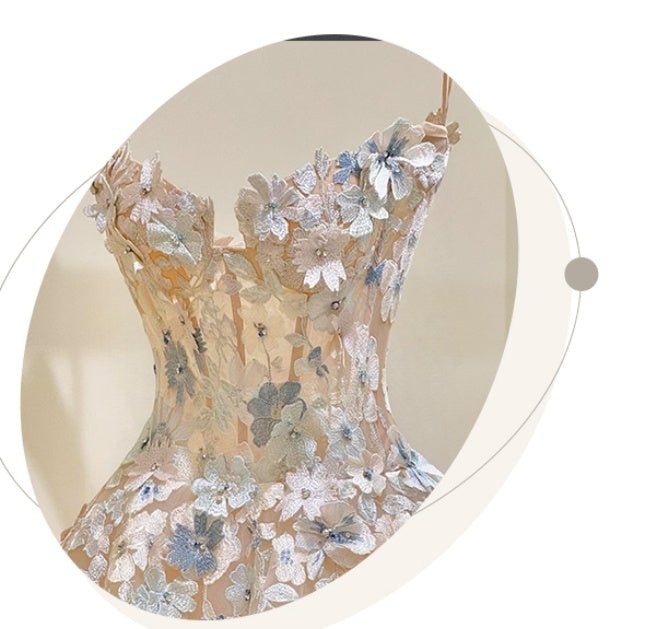 V - neck Stitching Party Evening Dress Women - Serenity Spaces