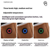 Electric Heating Shoes Rechargeable Foot Warmer Heating Home Shoes Winter Warm Temperature Regulating Cotton Shoes - Serenity Spaces