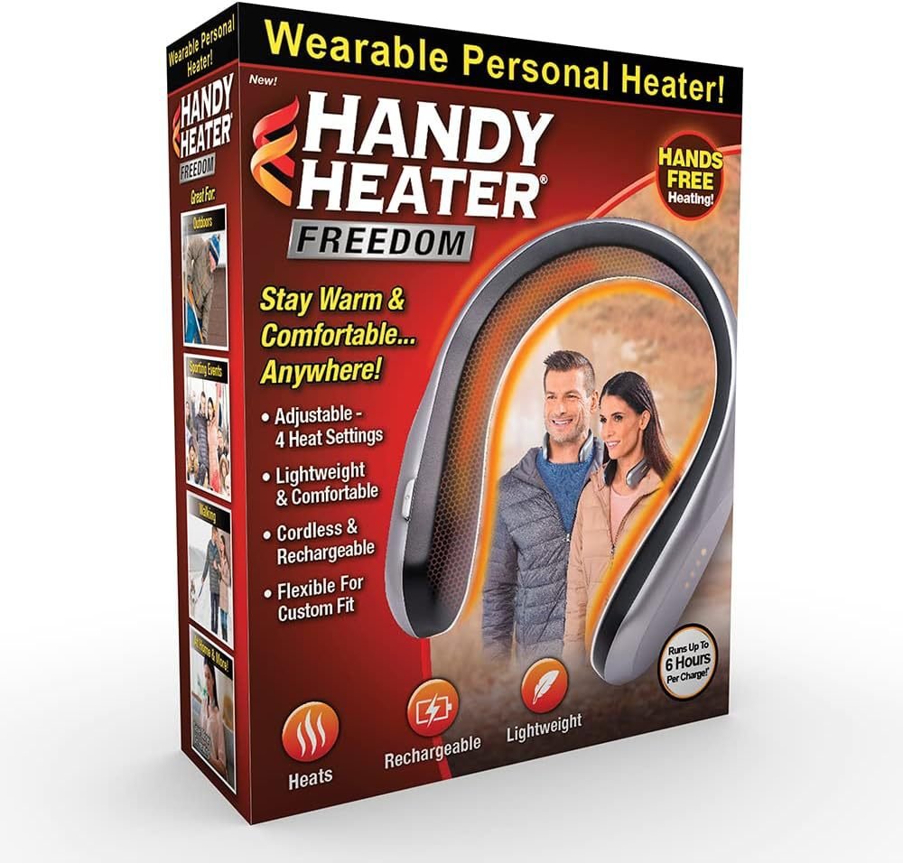 Heater Wearable 4 - block Temperature Cordless Charging Personal Warm Air Blower - Serenity Spaces