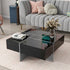 Unique Design Coffee Table With 4 Hidden Storage Compartments - Serenity Spaces