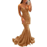 Sequin Evening Dresses For Women Formal Long Prom Party Gowns - Serenity Spaces