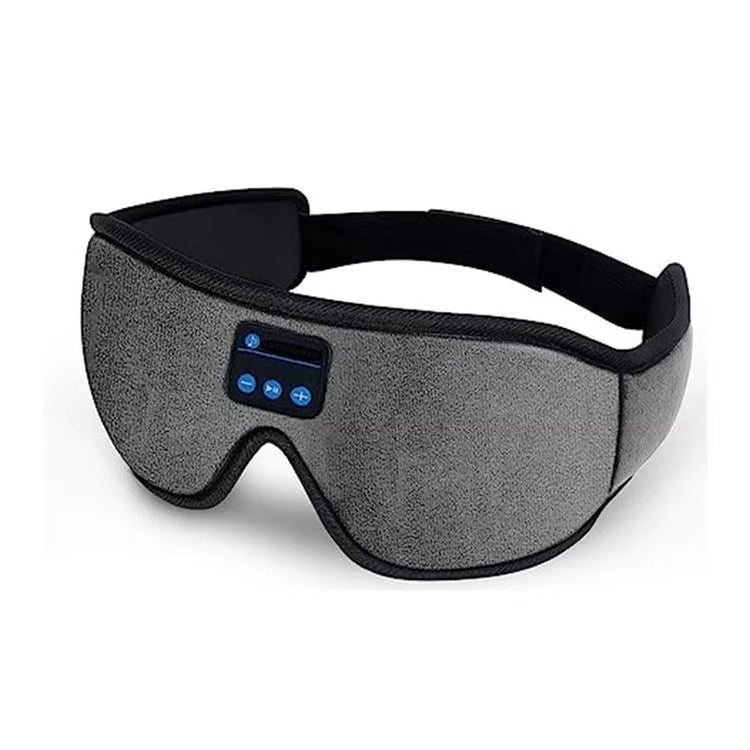 Mask for Sleep Headphones Bluetooth 3D Eye Mask Music Play Sleeping Headphones with Built - In HD Speaker - Serenity Spaces