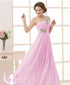 Evening dress one - shoulder dinner banquet long banquet - Serenity Spaces