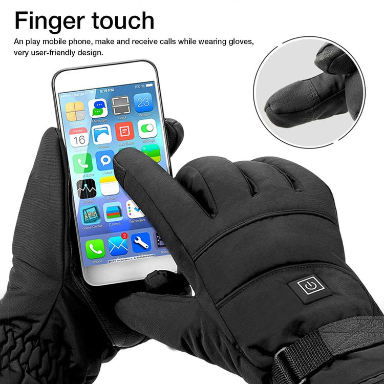 Winter Electric Heated Gloves Motorcycle Gloves - Serenity Spaces