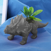 Personality Animal Triceratops Flower Pot Cactus Succulent Plant Pot Garden Decoration, Plant Pot, Triceratops Pattern Plant Pot