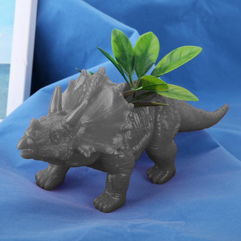 Personality Animal Triceratops Flower Pot Cactus Succulent Plant Pot Garden Decoration, Plant Pot, Triceratops Pattern Plant Pot