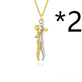 Hot Sale Affectionate Hug Necklace Couples Anniversary Valentine&