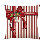 45Cm Christmas Decorations Christmas Cushion Cover Pillowcase 2024 for Home Ornament Xmas New Year Christmas Decor 2025 Home