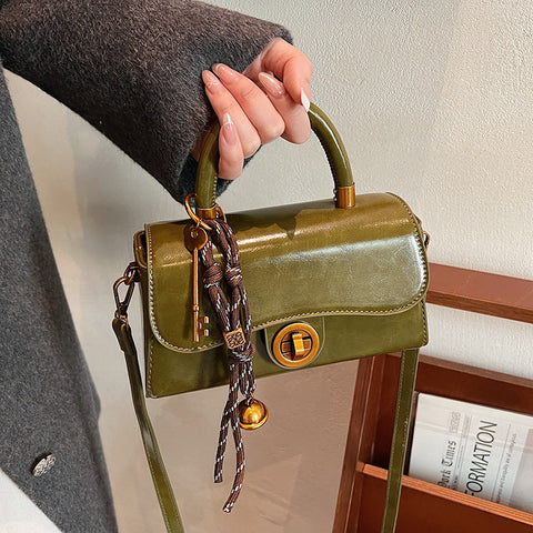 New Year Christmas Square Pouch Women's Handbag