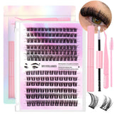 12 Rows Of 150 Segmented Lashes In Clusters - Serenity Spaces