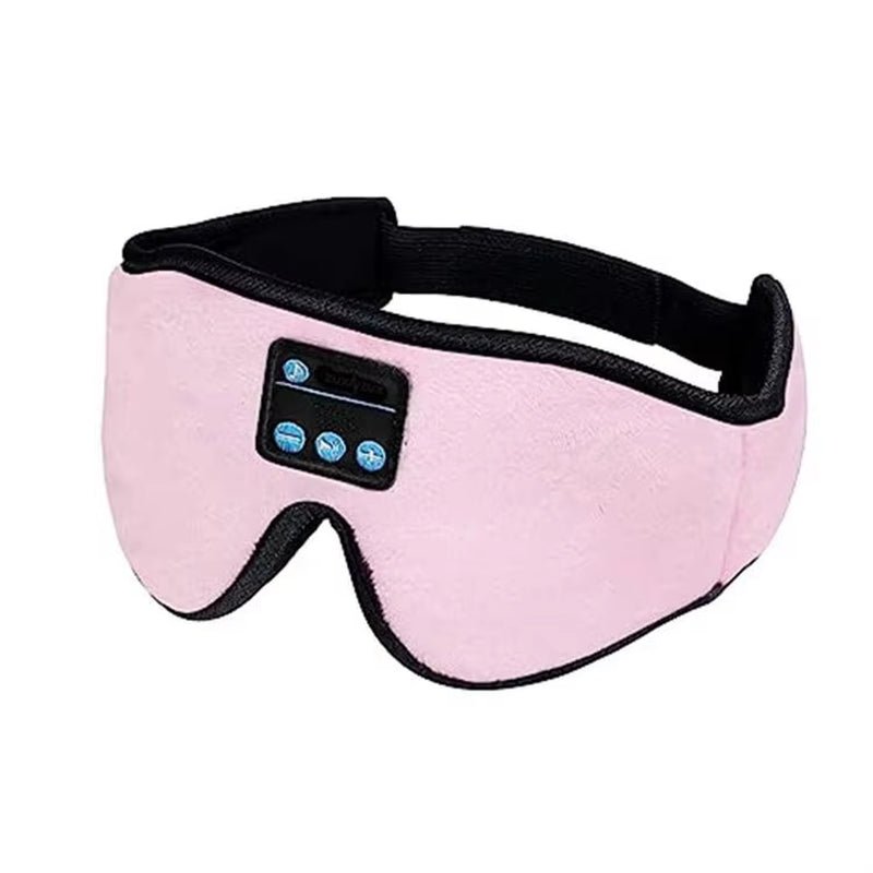Mask for Sleep Headphones Bluetooth 3D Eye Mask Music Play Sleeping Headphones with Built - In HD Speaker - Serenity Spaces