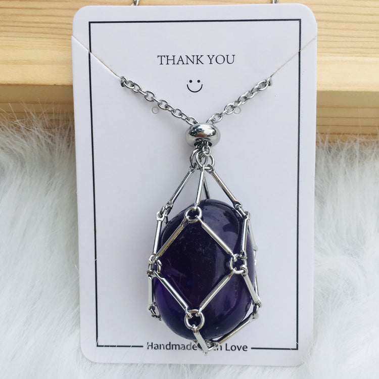 Natural Energy Crystal Pendant - Serenity Spaces