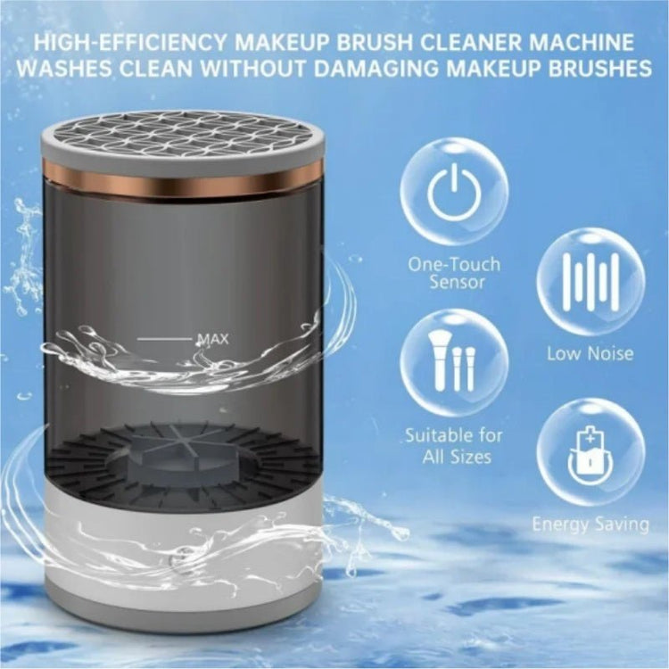 Makeup Brush Cleaner Automatic Rotating Makeup Brush Cleaner USB Portable Electric Cosmetic Makeup Brush Rotary Washing Machine - Serenity Spaces