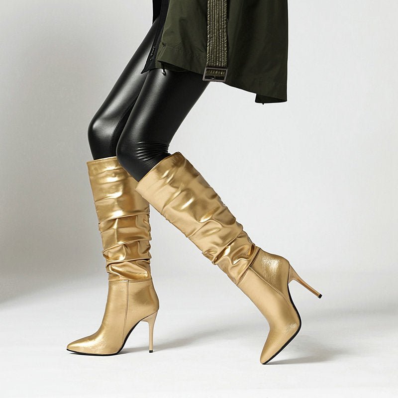 Pile of boots women&