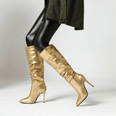 Pile of boots women&