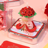 Paper Sculpture Calendar Rose 3D Sticky Notes Desktop Ornament - Serenity Spaces