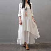 Two fake flax dresses - Serenity Spaces