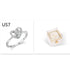 Fashion Acrylic Rotating Rose Jewelry Box - Serenity Spaces