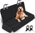 Dog Car Seat Cover, Back Seat Cover for Dogs Pet Car Seat Protector Waterproof Bench Car Seat Cover, Non - Slip Reat Seat Cover Fits Middle Armrest for Most Cars Trucks Suvs - Black - Serenity Spaces