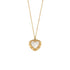 High - grade Love Light Luxury Pendant Jewelry Stainless Steel 18k Gold Plating Vintage Shell Love Necklace - Serenity Spaces