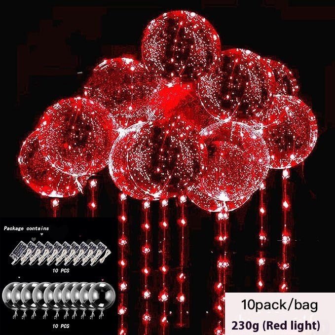 Helium Floating Air Led Glowing Balloon Party Decoration Balloon - Serenity Spaces