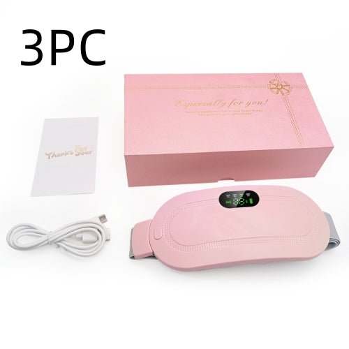 Menstrual Heating Pad Smart Warm Belt Relief Waist Pain Cramps Vibrating Abdominal Massager Electric Waist Belt Device - Serenity Spaces