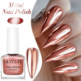 Quick - dry Metallic Mirror Nail Polish, No Baking Required - Serenity Spaces