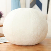 Plush Three Dimensional Special Shaped Pillow Round Lumbar Support - Serenity Spaces