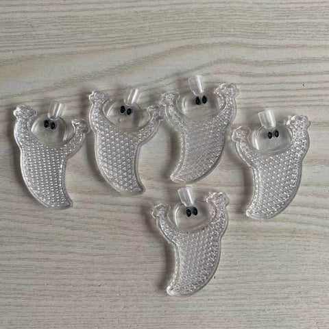 LED String Light, 10Ft Hanging Ghost String Lights Battery Powered Halloween Lights for Halloween Party Indoor Outdoor Thanksgiving Decorations, Yellow