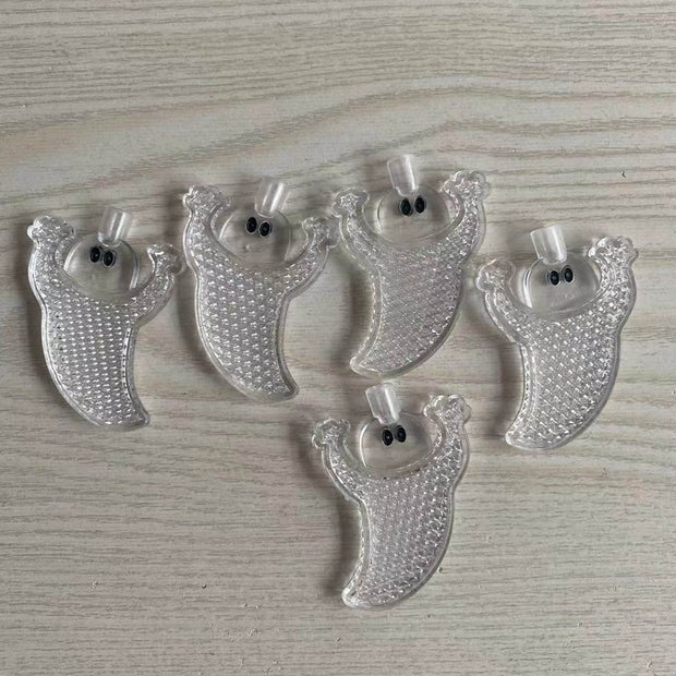 LED String Light, 10Ft Hanging Ghost String Lights Battery Powered Halloween Lights for Halloween Party Indoor Outdoor Thanksgiving Decorations, Yellow