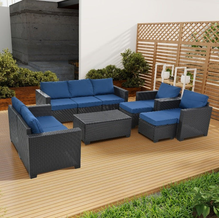 10 Piece Patio Furniture Set - Serenity Spaces