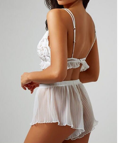 Ladies Erotic Lingerie Sexy Temptation Lace - Serenity Spaces