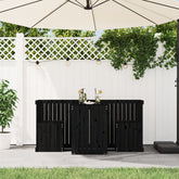 Balcony Furniture Set 2 - Seater Solid Pine Wood - Serenity Spaces