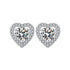 Love Design Silver Necklace Earrings Ring Suit Women - Serenity Spaces