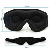 Mask for Sleep Headphones Bluetooth 3D Eye Mask Music Play Sleeping Headphones with Built - In HD Speaker - Serenity Spaces