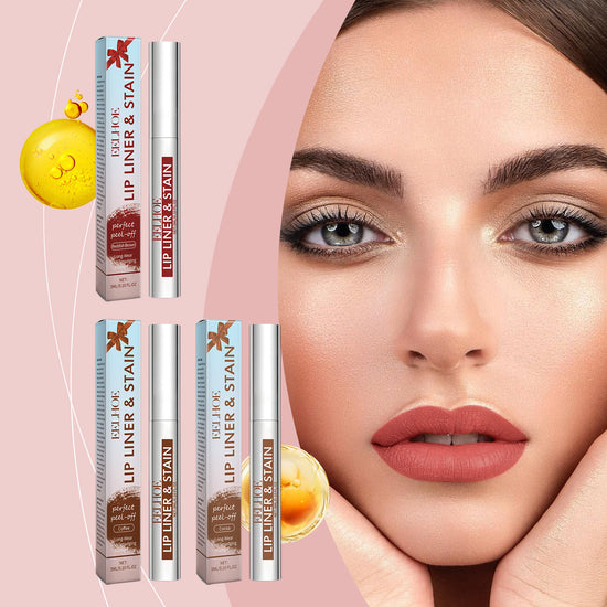 Peeling Lip Gloss Waterproof Lip Liner Stain Tattoo Long Lasting Makeup Peel Off Tattoo Lipgloss Hydrating Matte Lip Peel Off Lipliner Cosmetics - Serenity Spaces