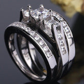 Couple Three - piece Set Ring European And American Fashion - Serenity Spaces