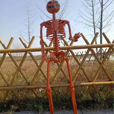 Halloween Clearance!  Halloween Pumpkin Skeleton Decoration Halloween Party Decoration