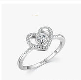 Eternal Rose Teddy Bear Gifts Box With Necklace Rotate Rose Jewelry Box Valentine Wedding Storage Gift Case For Women Girlfriend - Serenity Spaces