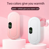 Menstrual Heating Pad Smart Warm Belt Relief Waist Pain Cramps Vibrating Abdominal Massager Electric Waist Belt Device - Serenity Spaces
