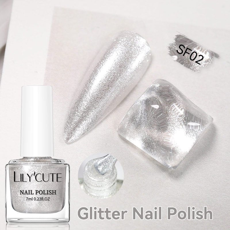 Quick - dry Metallic Mirror Nail Polish, No Baking Required - Serenity Spaces