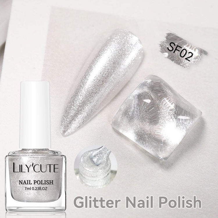 Quick - dry Metallic Mirror Nail Polish, No Baking Required - Serenity Spaces