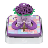Paper Sculpture Calendar Rose 3D Sticky Notes Desktop Ornament - Serenity Spaces