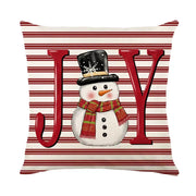 45Cm Christmas Decorations Christmas Cushion Cover Pillowcase 2024 for Home Ornament Xmas New Year Christmas Decor 2025 Home