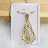 Natural Energy Crystal Pendant - Serenity Spaces