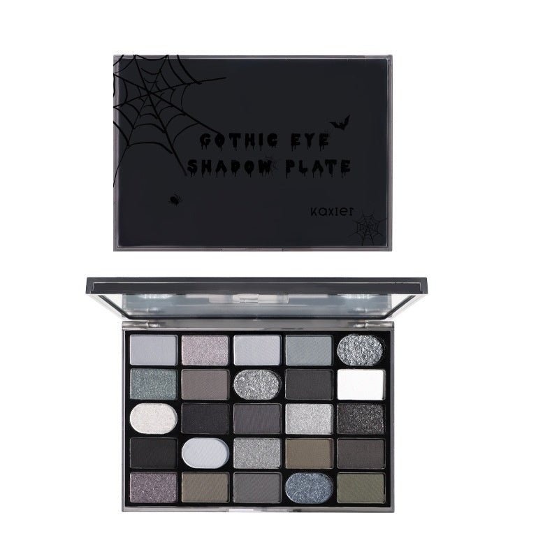Cahill Dark Goth Eye Shadow Plate Multi - purpose Shimmer Matte Per Plate - Serenity Spaces