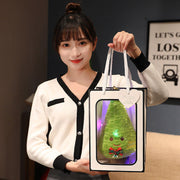 Decorating Throw Pillows Christmas Tree Doll Pillow Girl