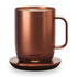 Temperature Control Smart Mug 2, 14 Oz, Copper, up to 1.5 - Hr Battery Life - App Controlled Heated Coffee/Tea Mug - Improved Design - Serenity Spaces